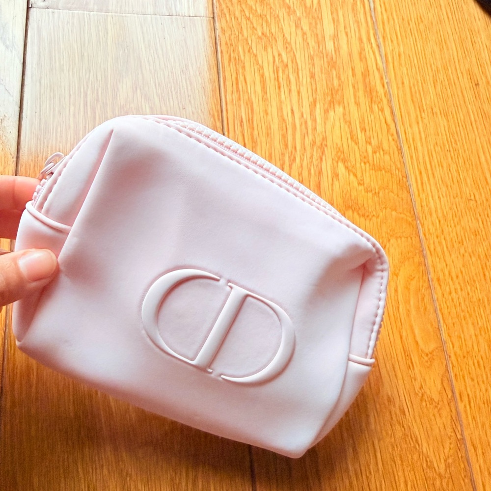 Dior Soft Pink Cosmetic Bag